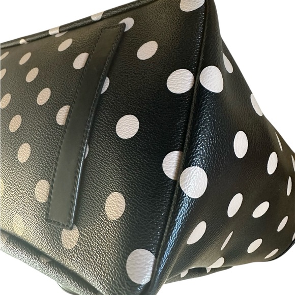 EUC Kate Spade Wellesley Printed Adaira Baby Bag (Black/Decobeige) with Strap - Picture 8 of 14